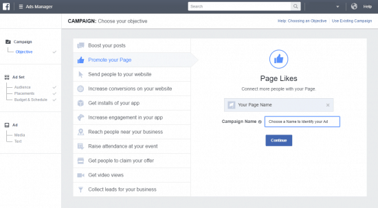 How to get likes on facebook page